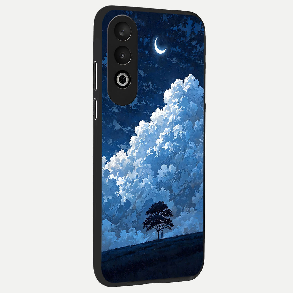  Midnight Sky Serenity back cover For Oneplus Nord CE4 slim fit glass case with vibrant aesthetic design