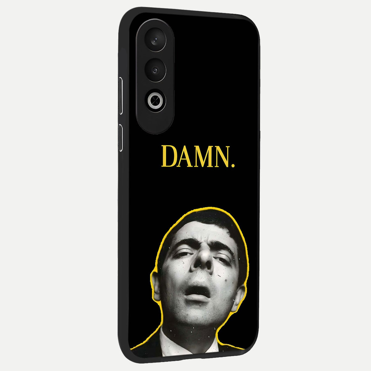  Mr Bean Damn back cover For Oneplus Nord CE4 slim fit glass case with vibrant aesthetic design