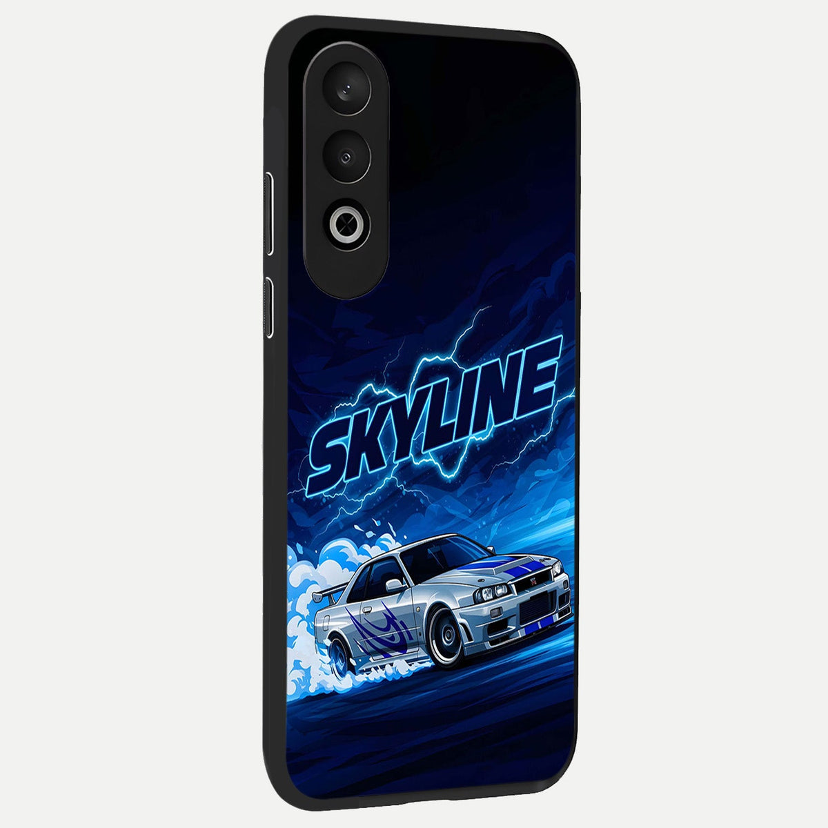  Neon Drift Beast back cover For Oneplus Nord CE4 slim fit glass case with vibrant aesthetic design