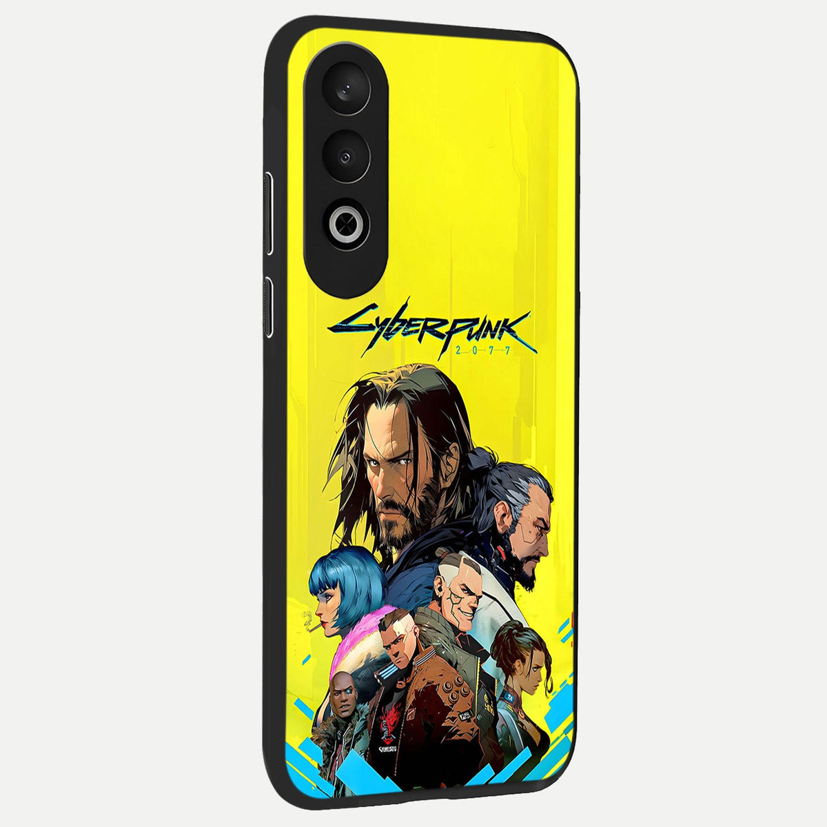  Neon Rebel Genesis back cover For Oneplus Nord CE4 slim fit glass case with vibrant aesthetic design