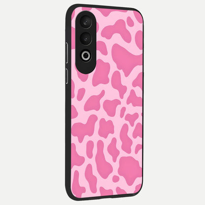  Pinkish Scenery back cover For Oneplus Nord CE4 slim fit glass case with vibrant aesthetic design