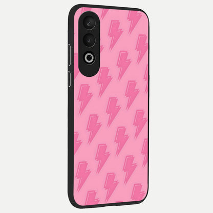  Pink Moo Magic back cover For Oneplus Nord CE4 slim fit glass case with vibrant aesthetic design