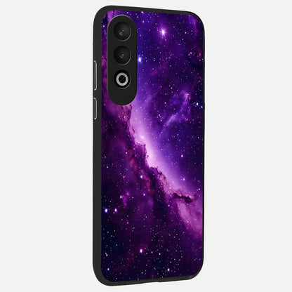  Purple Shade Sky back cover For Oneplus Nord CE4 slim fit glass case with vibrant aesthetic design