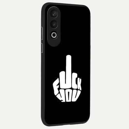  Rebel Mode On back cover For Oneplus Nord CE4 slim fit glass case with vibrant aesthetic design