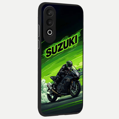  Suzuki Speed Beast back cover For Oneplus Nord CE4 slim fit glass case with vibrant aesthetic design