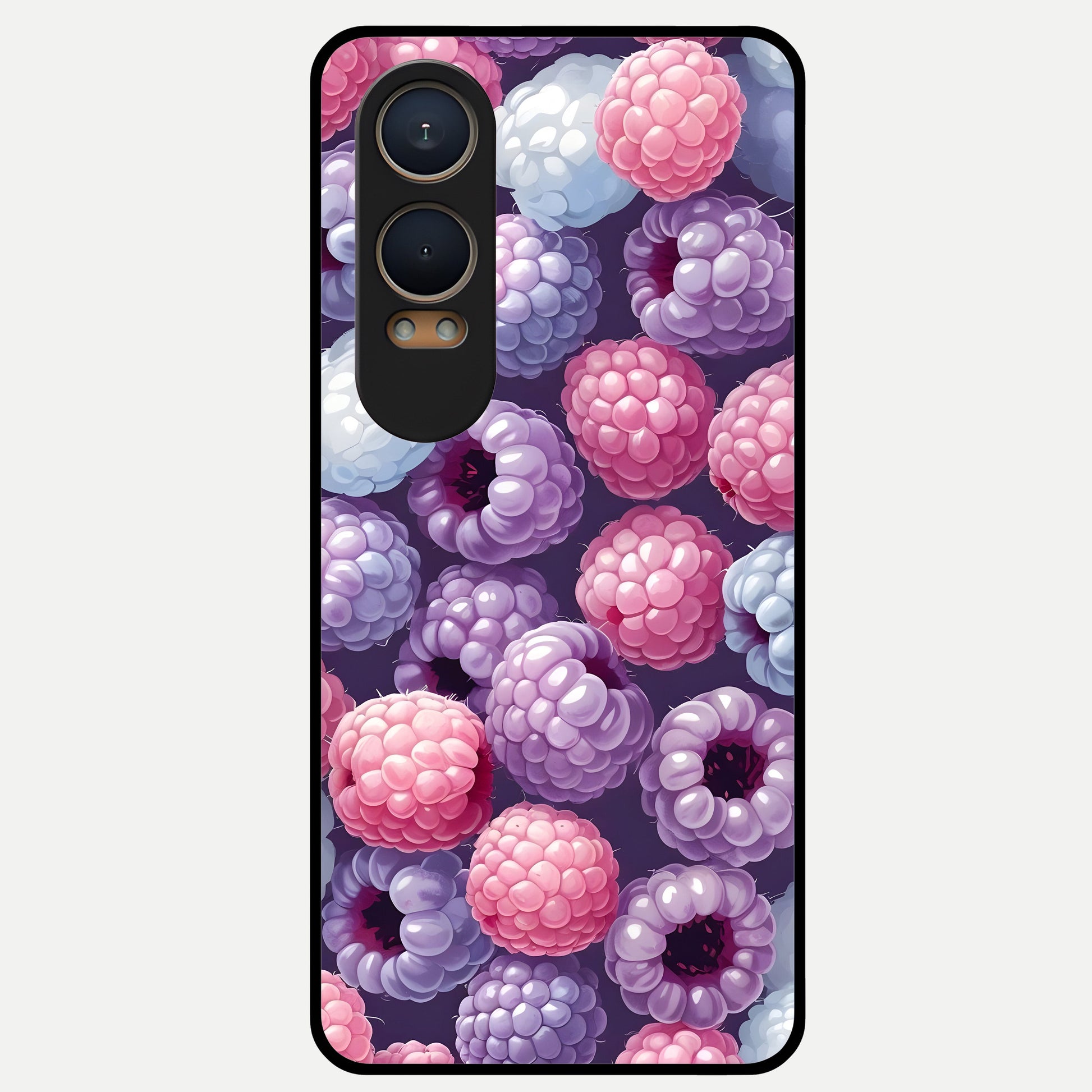  Berry Candy Pop Glass Case For Oneplus Nord CE4 Lite back cover – full design glossy printed glass finish