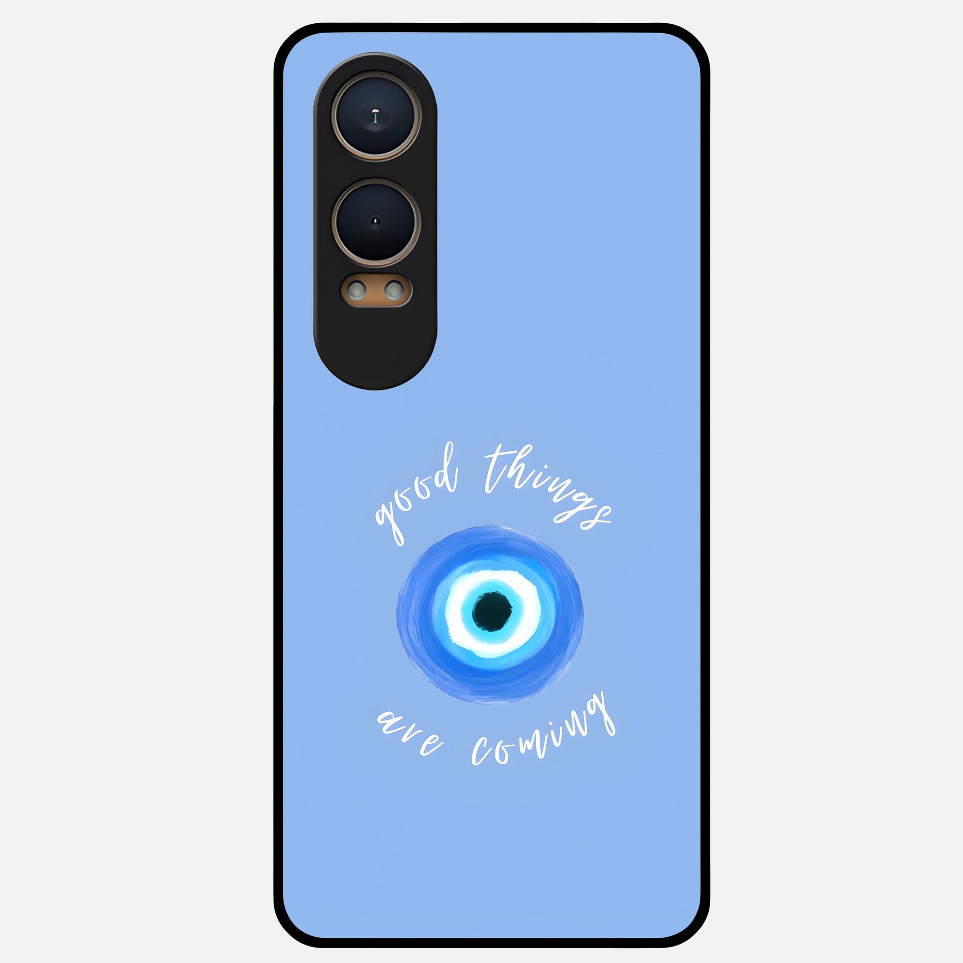  Bright Future Ahead Glass Case For Oneplus Nord CE4 Lite back cover – full design glossy printed glass finish