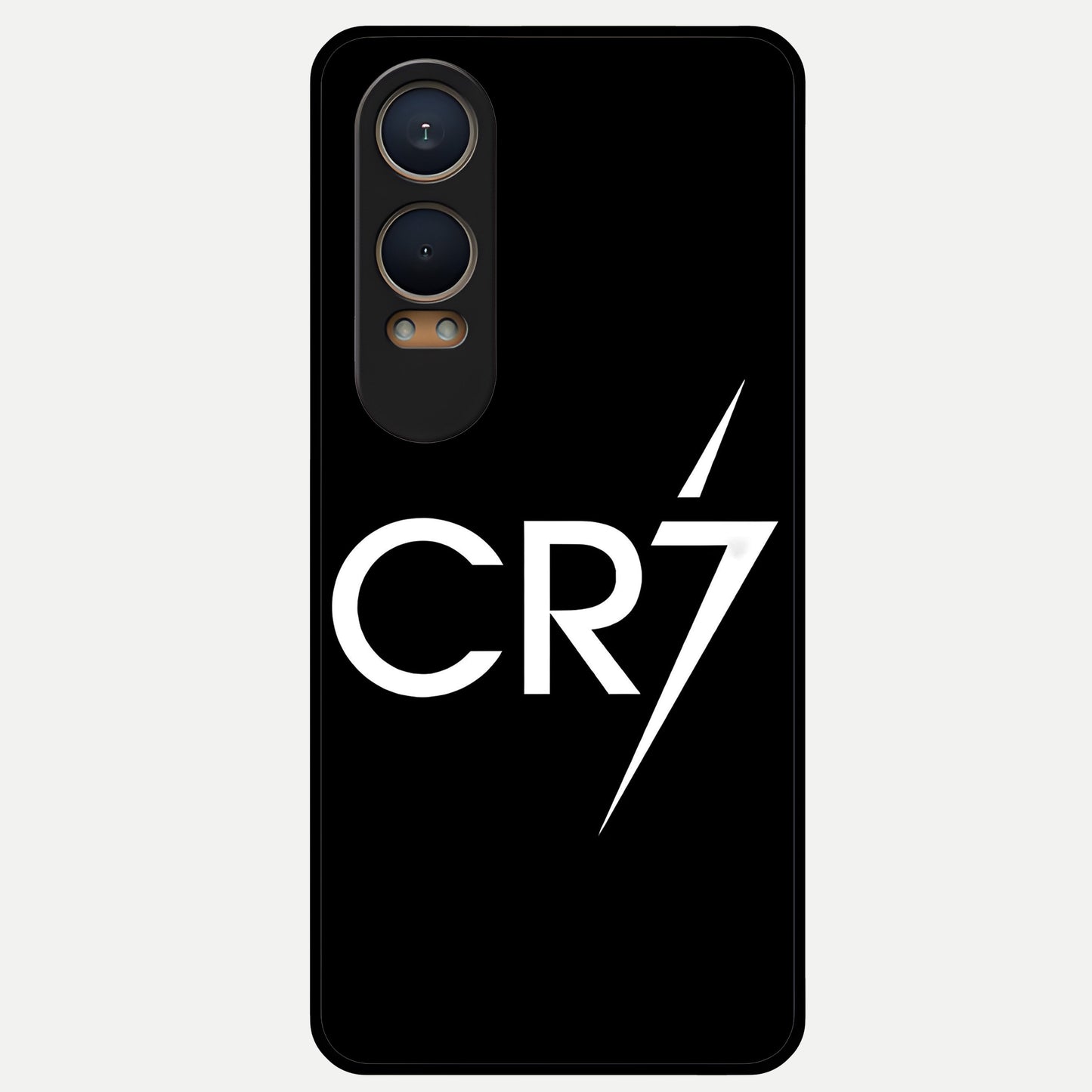  CR7 Elite Strike Glass Case For Oneplus Nord CE4 Lite back cover – full design glossy printed glass finish