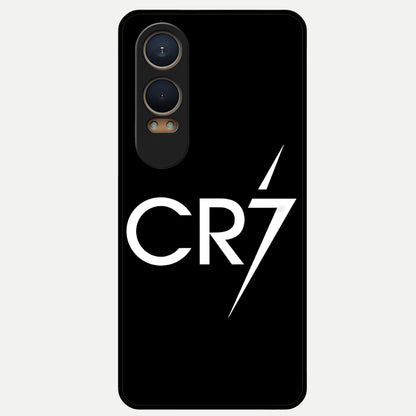  CR7 Elite Strike Glass Case For Oneplus Nord CE4 Lite back cover – full design glossy printed glass finish