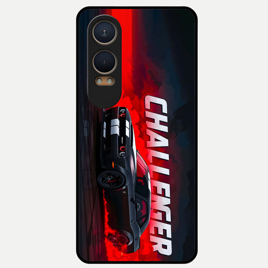  Crimson Challenger Fury Glass Case For Oneplus Nord CE4 Lite back cover – full design glossy printed glass finish