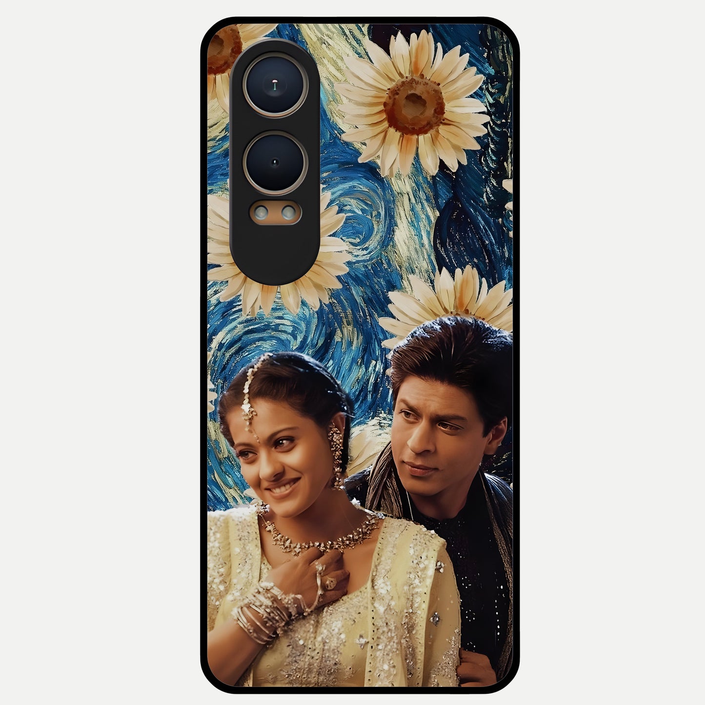  Eternal Love Story Glass Case For Oneplus Nord CE4 Lite back cover – full design glossy printed glass finish