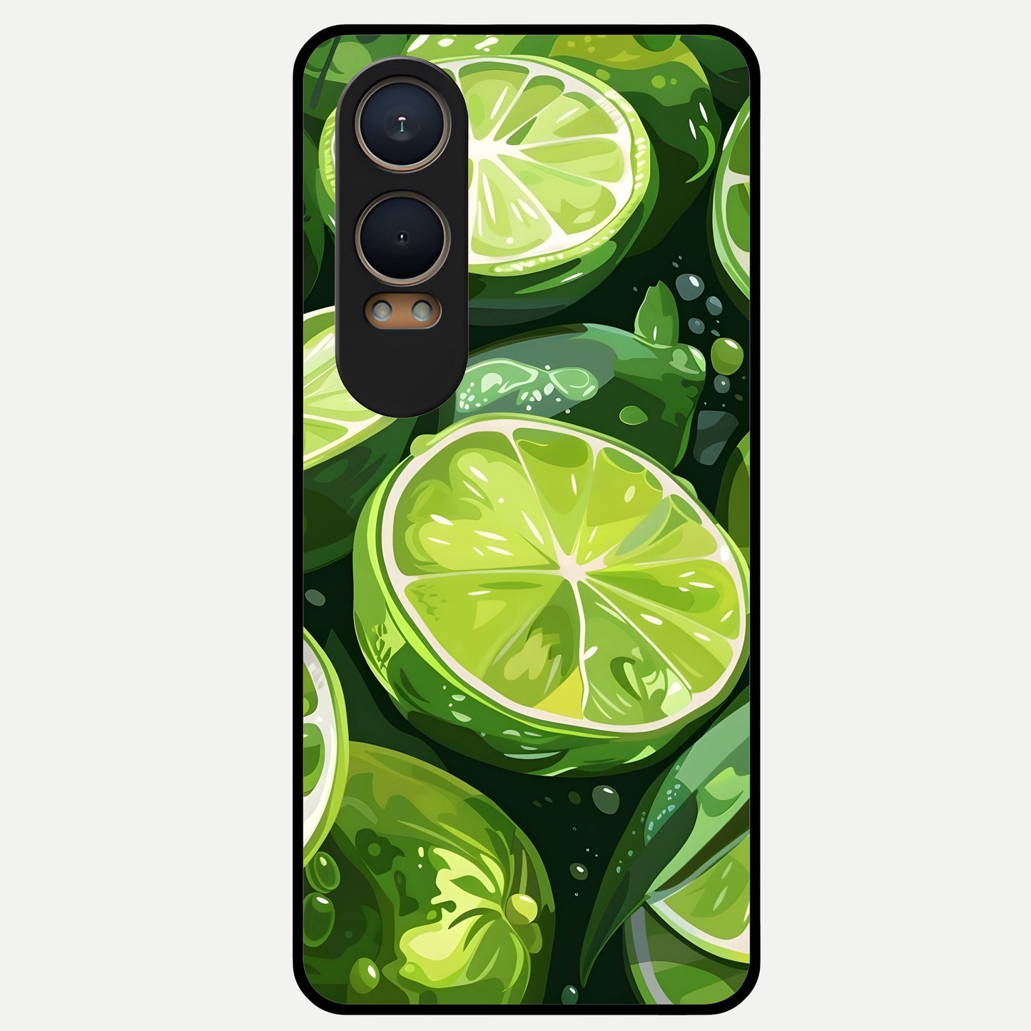  Green Kawasaki Glass Case For Oneplus Nord CE4 Lite back cover – full design glossy printed glass finish