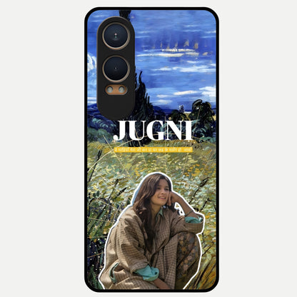  Jugni Soul Vibes Glass Case For Oneplus Nord CE4 Lite back cover – full design glossy printed glass finish