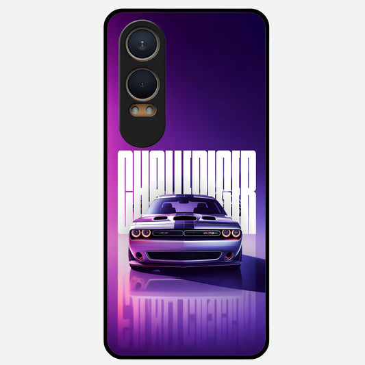  Midnight Muscle Ride Glass Case For Oneplus Nord CE4 Lite back cover – full design glossy printed glass finish