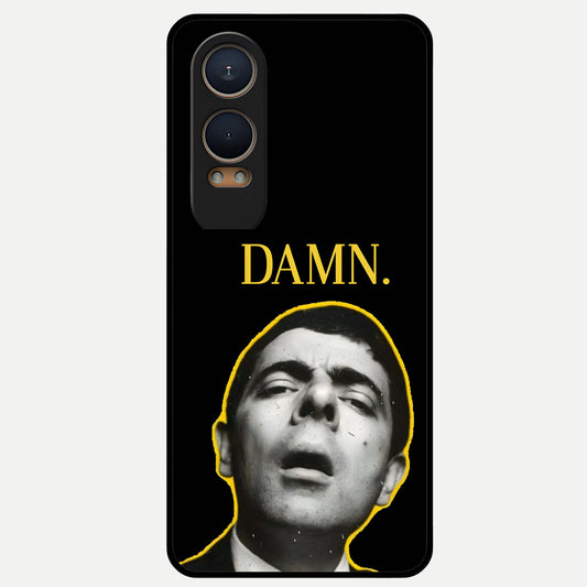  Mr Bean Damn Glass Case For Oneplus Nord CE4 Lite back cover – full design glossy printed glass finish