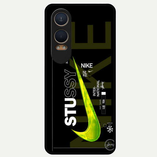  Neon Street Edition Glass Case For Oneplus Nord CE4 Lite back cover – full design glossy printed glass finish