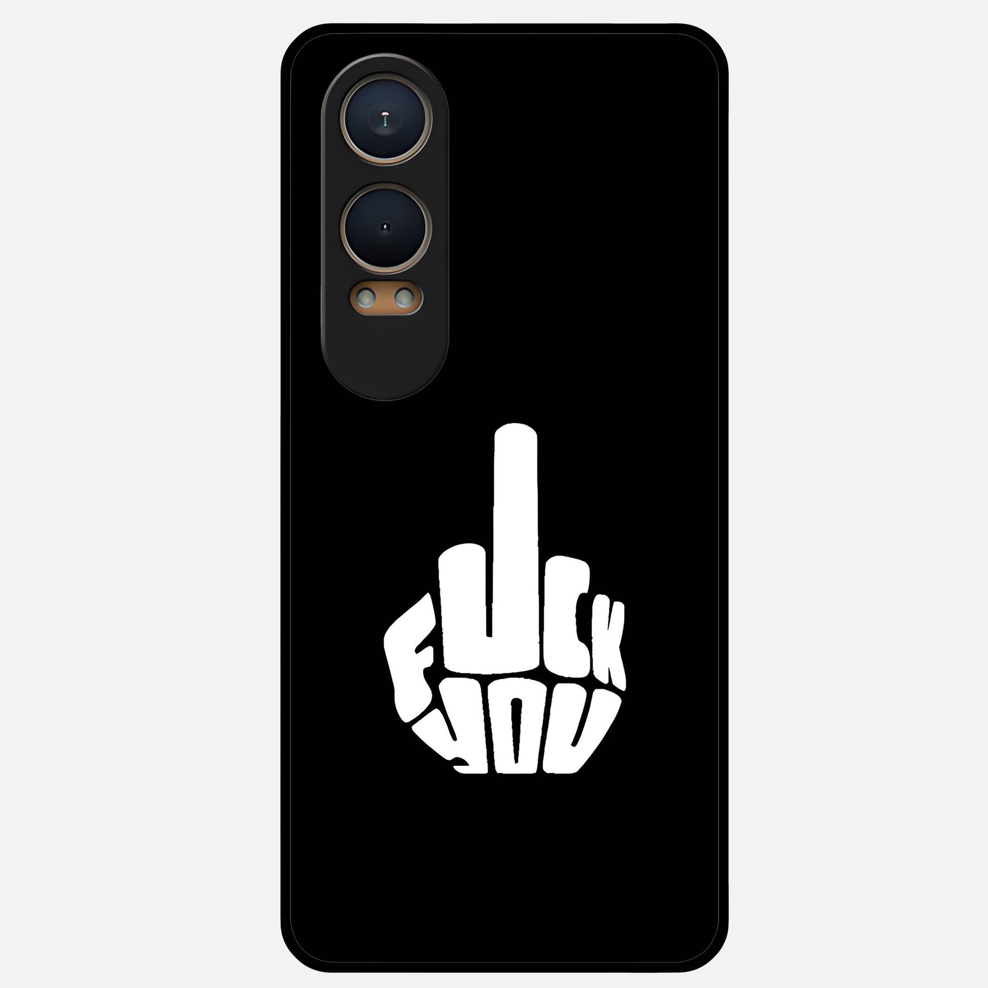  Rebel Mode On Glass Case For Oneplus Nord CE4 Lite back cover – full design glossy printed glass finish