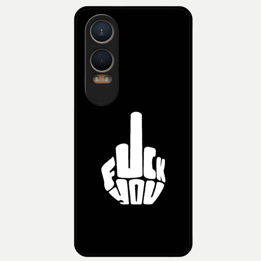  Rebel Mode On Glass Case For Oneplus Nord CE4 Lite back cover – full design glossy printed glass finish