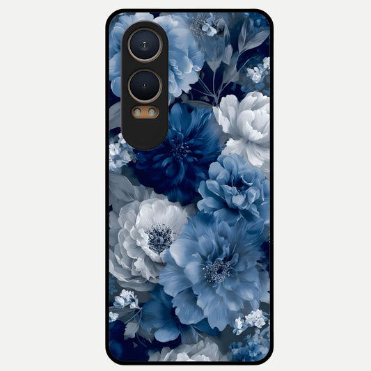  Royal Bloom Garden Glass Case For Oneplus Nord CE4 Lite back cover – full design glossy printed glass finish