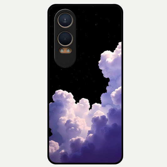  Starlit Night Whispers Glass Case For Oneplus Nord CE4 Lite back cover – full design glossy printed glass finish