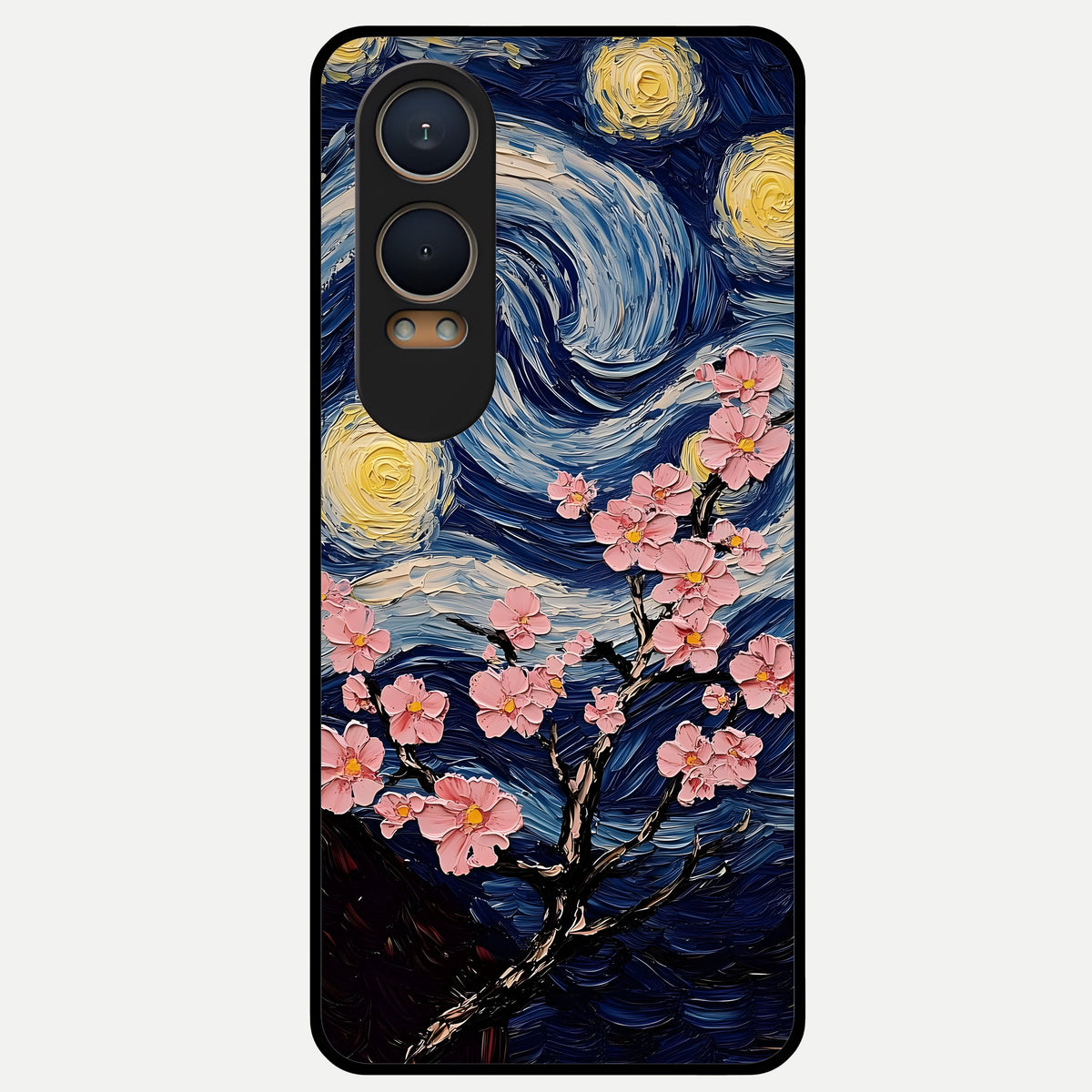  Van Gogh Scenery Glass Case For Oneplus Nord CE4 Lite back cover – full design glossy printed glass finish