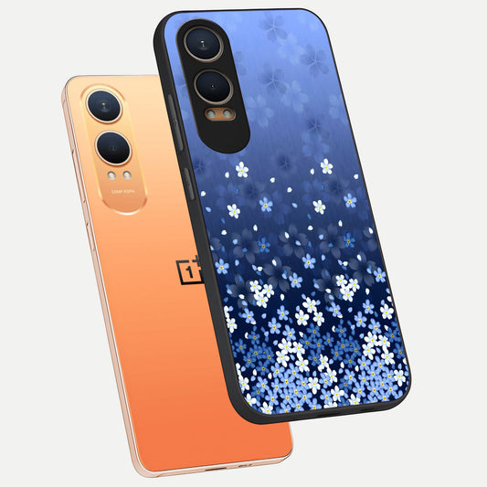  Blue Starry phone case For Oneplus Nord CE4 Lite showing premium glass back cover with detailed artwork