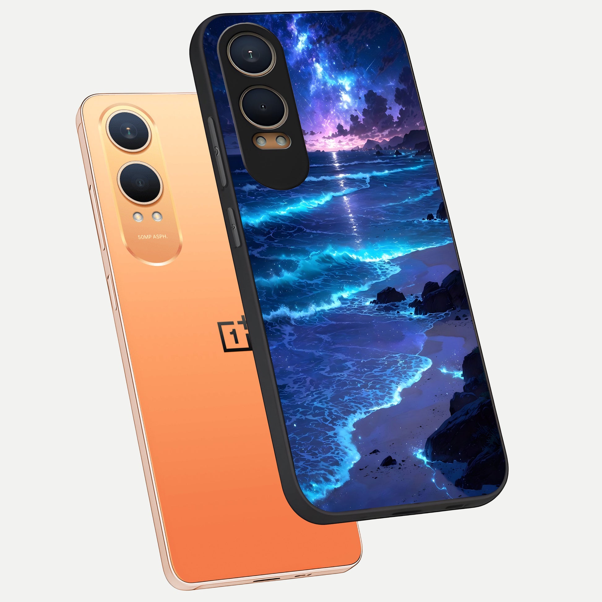  Classic Damn Look phone case For Oneplus Nord CE4 Lite showing premium glass back cover with detailed artwork
