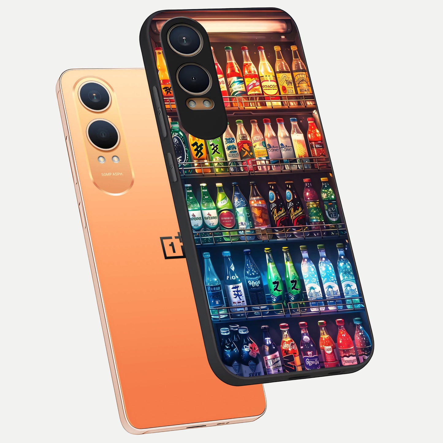  Colorfull Tree phone case For Oneplus Nord CE4 Lite showing premium glass back cover with detailed artwork