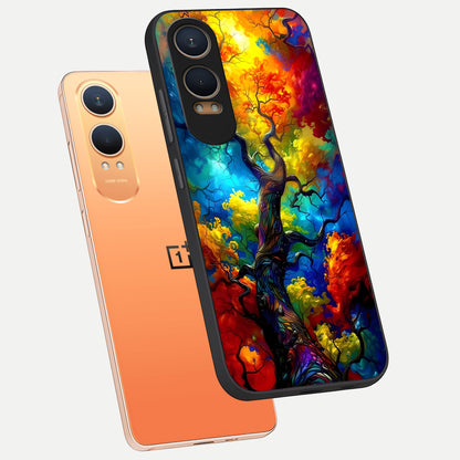  Colorful Soda Bottles phone case For Oneplus Nord CE4 Lite showing premium glass back cover with detailed artwork