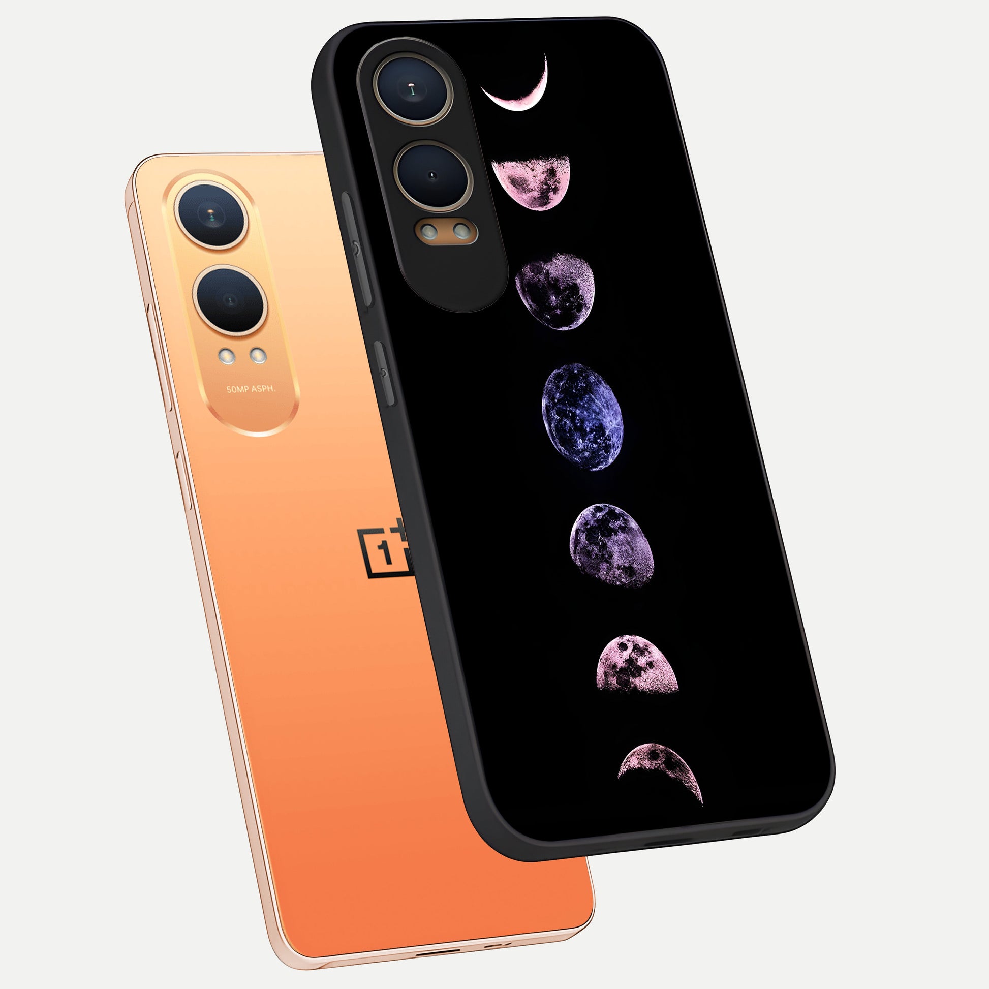  Crimson All Planets phone case For Oneplus Nord CE4 Lite showing premium glass back cover with detailed artwork