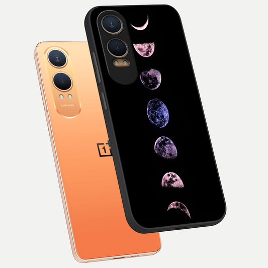  Crimson All Planets phone case For Oneplus Nord CE4 Lite showing premium glass back cover with detailed artwork