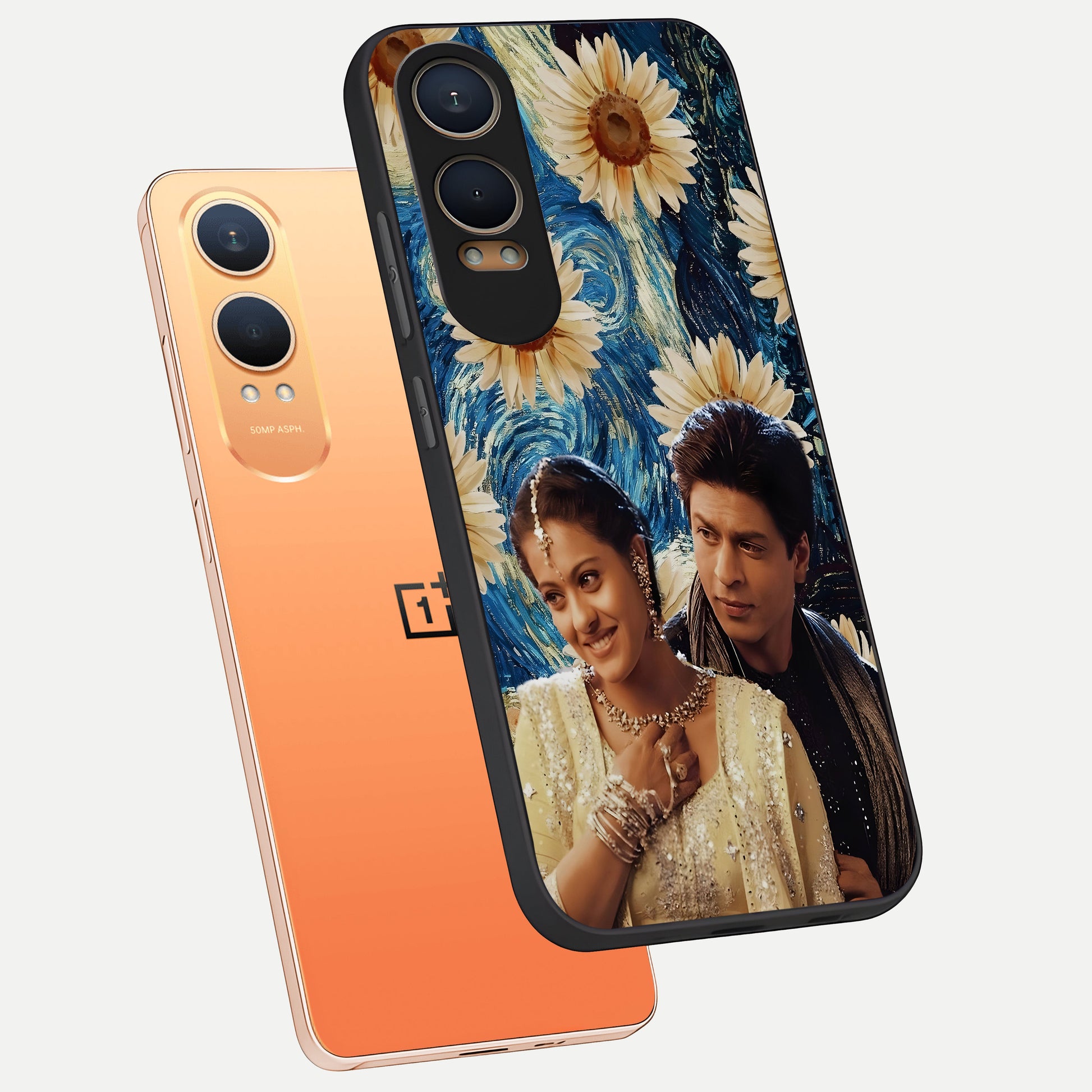  Eternal Love Story phone case For Oneplus Nord CE4 Lite showing premium glass back cover with detailed artwork