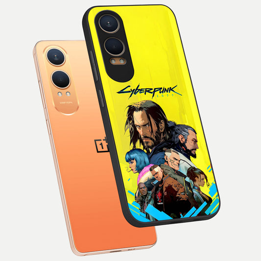  Neon Rebel Genesis phone case For Oneplus Nord CE4 Lite showing premium glass back cover with detailed artwork