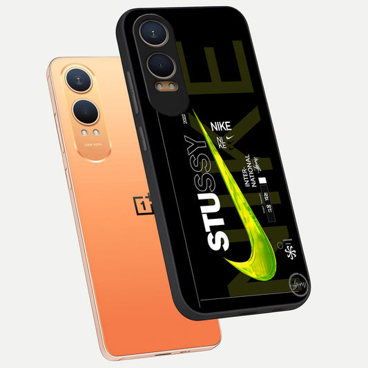  Neon Street Edition phone case For Oneplus Nord CE4 Lite showing premium glass back cover with detailed artwork