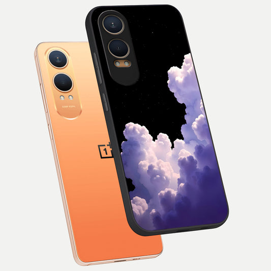  Starlit Night Whispers phone case For Oneplus Nord CE4 Lite showing premium glass back cover with detailed artwork