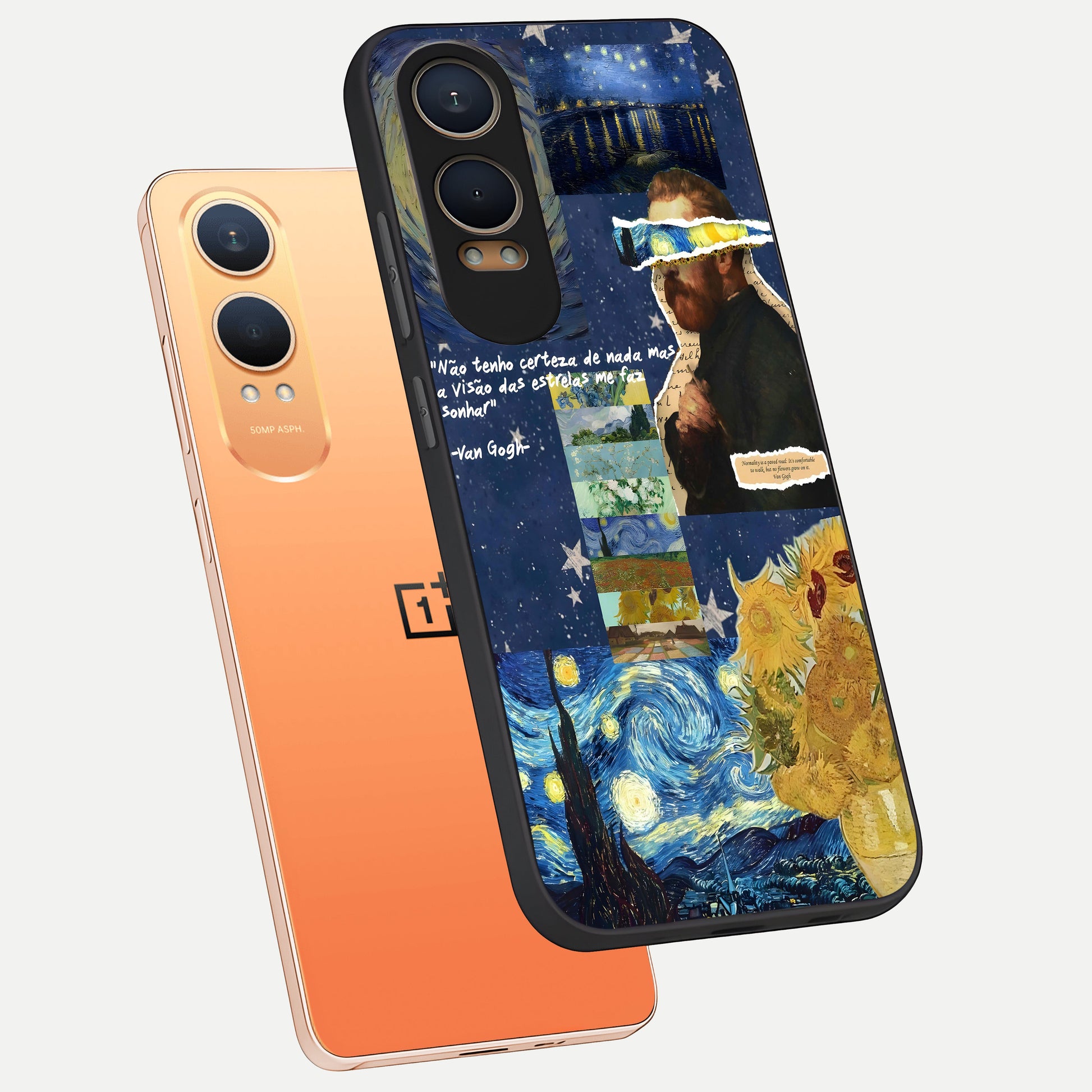 Starry Dream Vision phone case For Oneplus Nord CE4 Lite showing premium glass back cover with detailed artwork