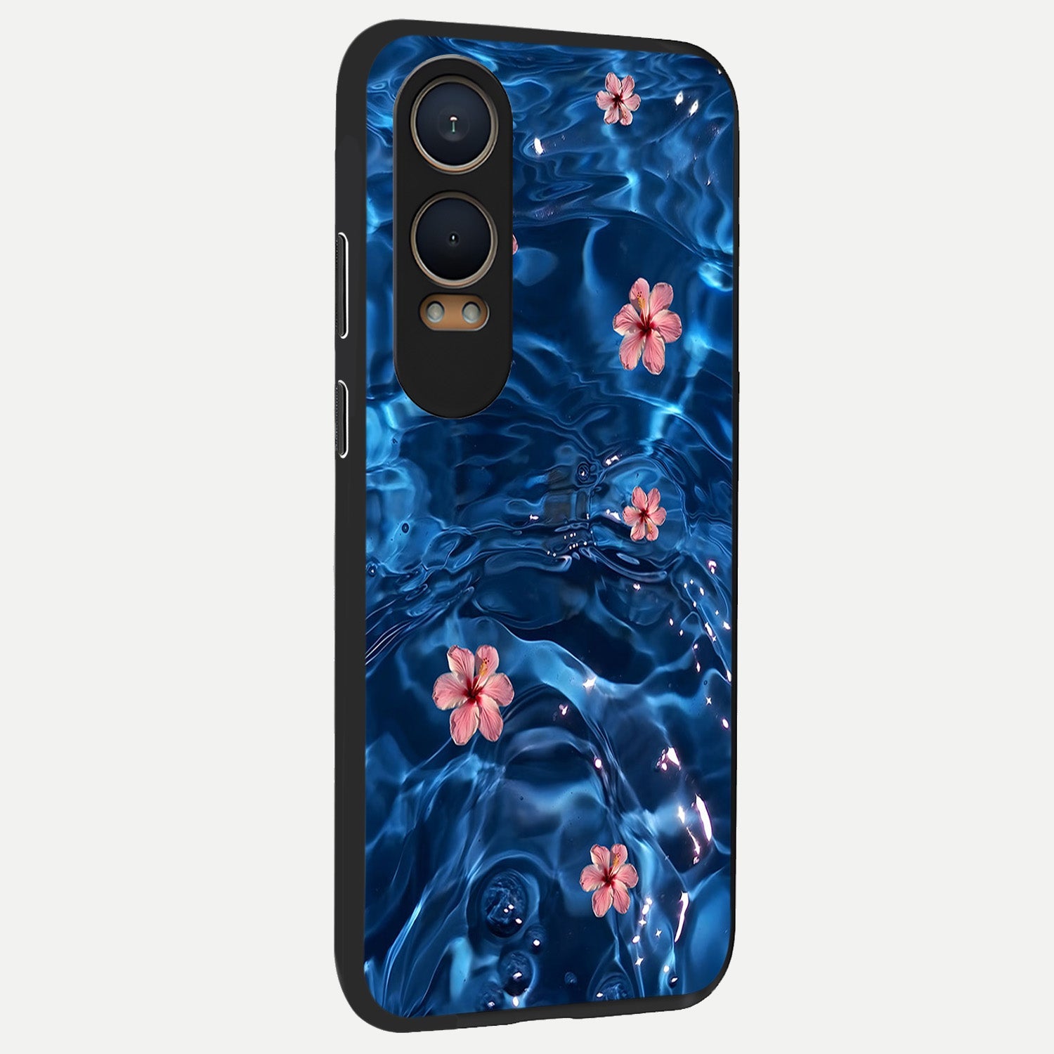  Bloom Thread Art back cover For Oneplus Nord CE4 Lite slim fit glass case with vibrant aesthetic design