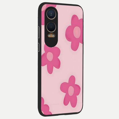  Candy Bloom Dreams back cover For Oneplus Nord CE4 Lite slim fit glass case with vibrant aesthetic design