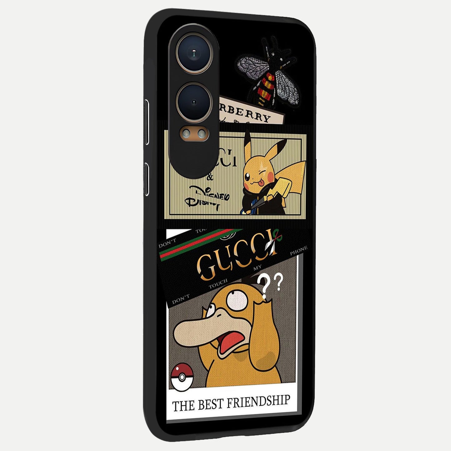  Cartoon Brand Play Mashup back cover For Oneplus Nord CE4 Lite slim fit glass case with vibrant aesthetic design