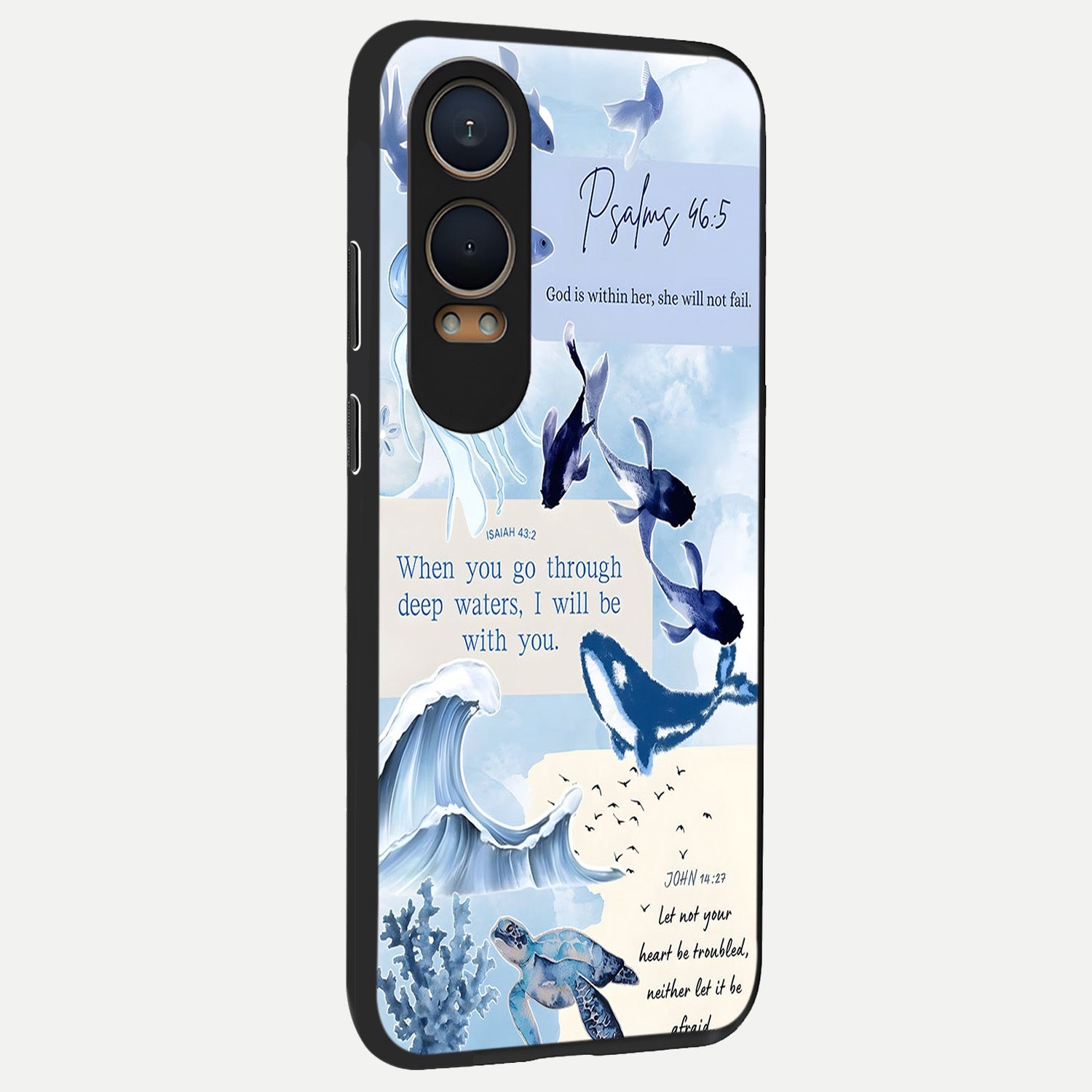  Faithful Ocean Promise back cover For Oneplus Nord CE4 Lite slim fit glass case with vibrant aesthetic design