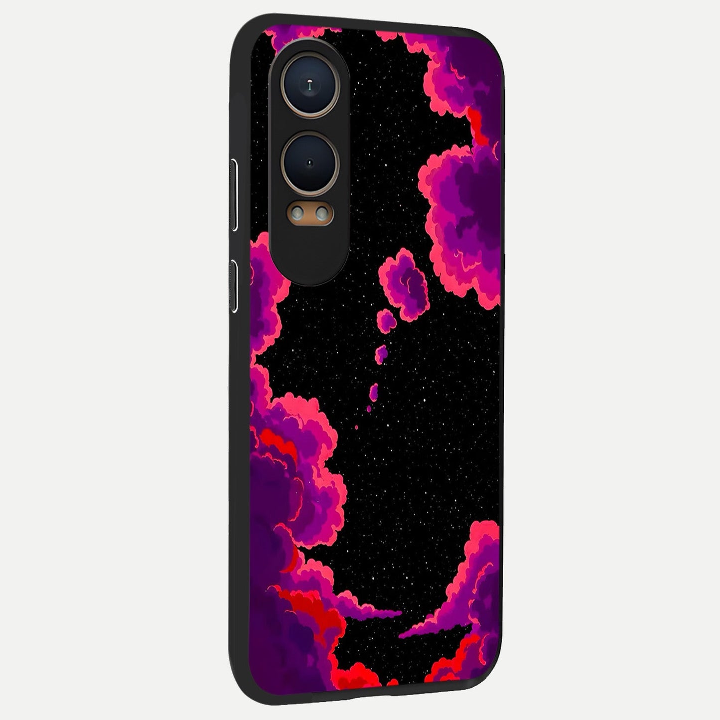  Galaxy Dream Frame back cover For Oneplus Nord CE4 Lite slim fit glass case with vibrant aesthetic design
