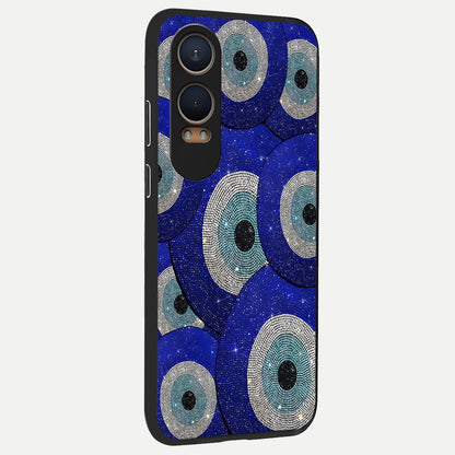  Galaxy Eye Flow back cover For Oneplus Nord CE4 Lite slim fit glass case with vibrant aesthetic design