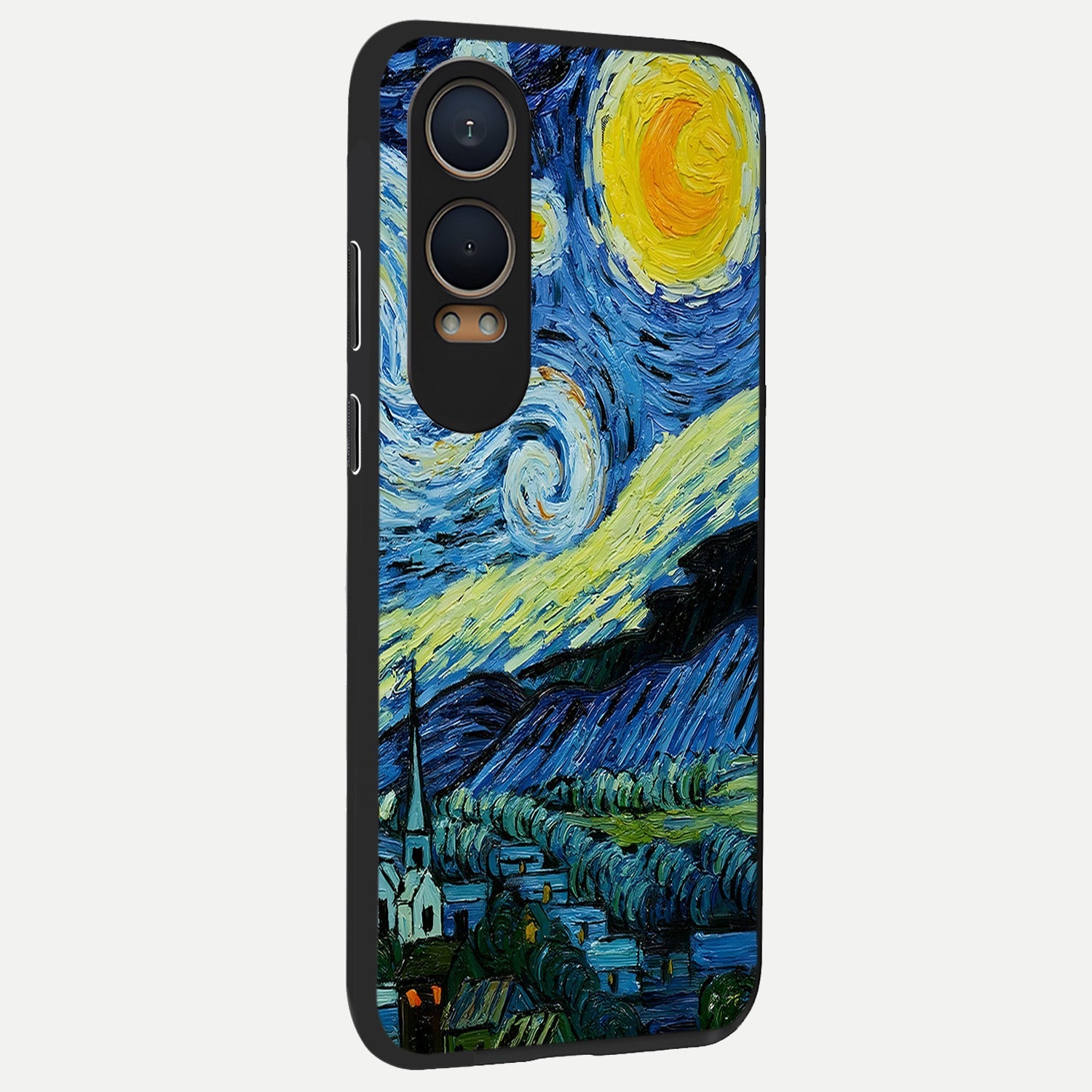  Inspired Van Gogh Art back cover For Oneplus Nord CE4 Lite slim fit glass case with vibrant aesthetic design