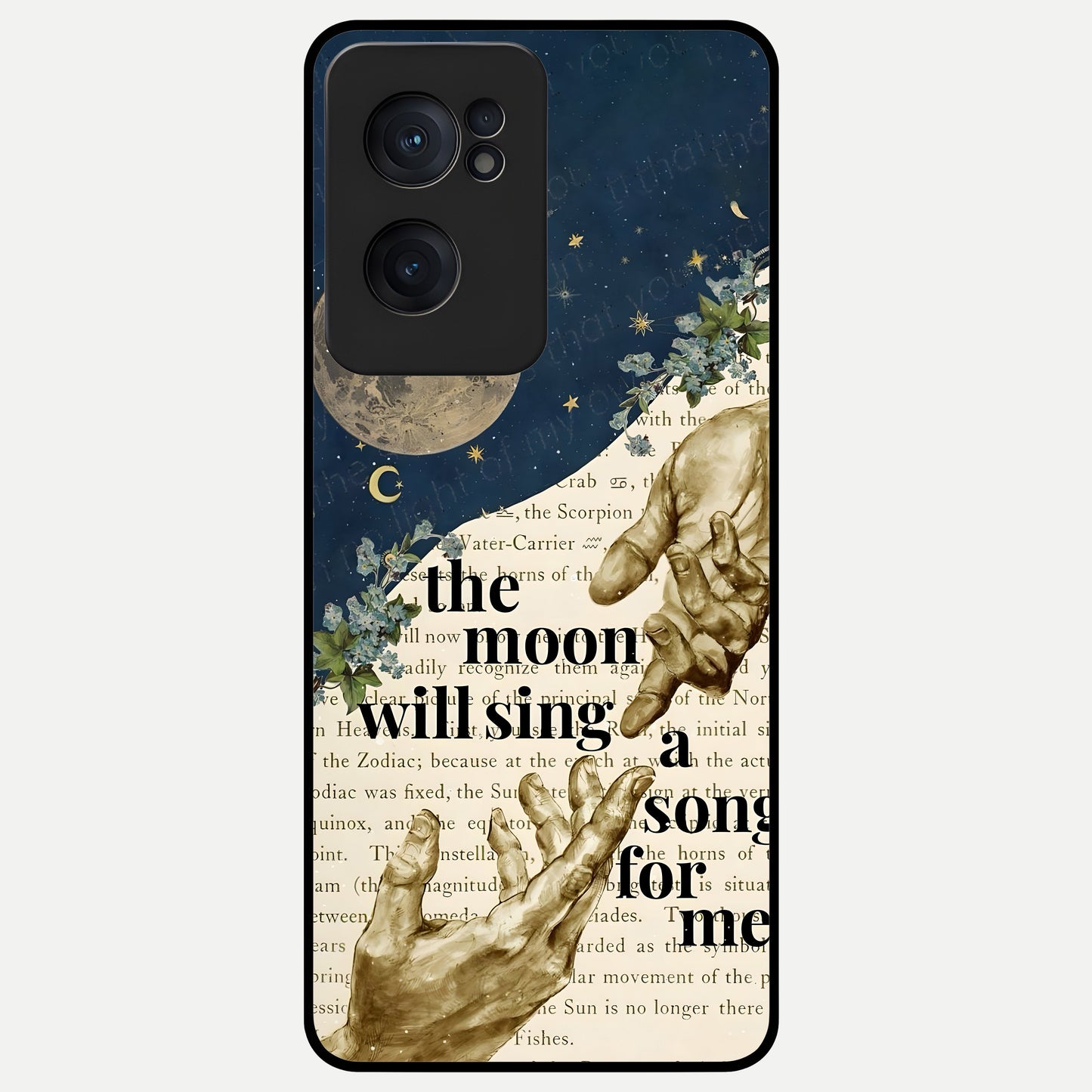  Aesthetic Divine Glass Case For Oneplus Nord CE2 back cover – full design glossy printed glass finish