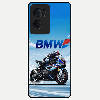  BMW Power Drift Glass Case For Oneplus Nord CE2 back cover – full design glossy printed glass finish