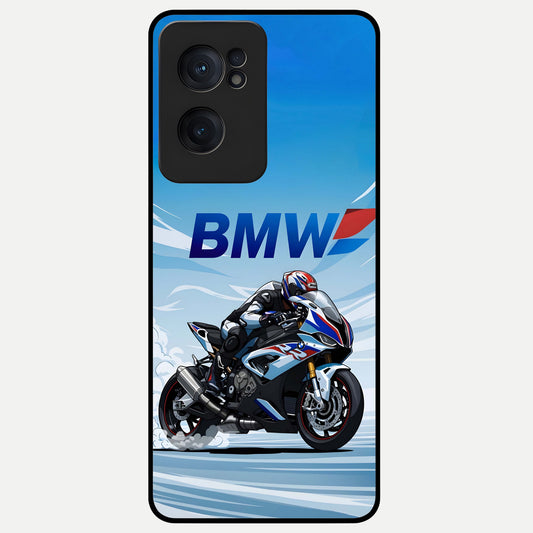  BMW Power Drift Glass Case For Oneplus Nord CE2 back cover – full design glossy printed glass finish