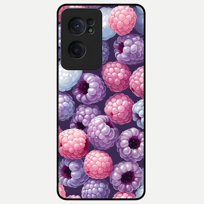 Berry Candy Pop Glass Case For Oneplus Nord CE2 back cover – full design glossy printed glass finish