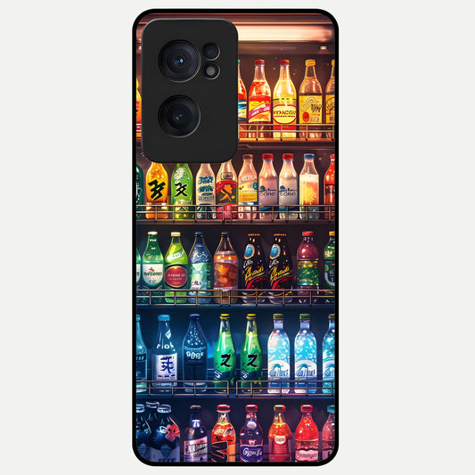  Colorfull Tree Glass Case For Oneplus Nord CE2 back cover – full design glossy printed glass finish