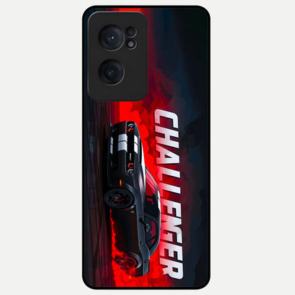  Crimson Challenger Fury Glass Case For Oneplus Nord CE2 back cover – full design glossy printed glass finish