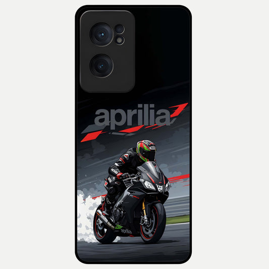  Dark Aprilla Glass Case For Oneplus Nord CE2 back cover – full design glossy printed glass finish
